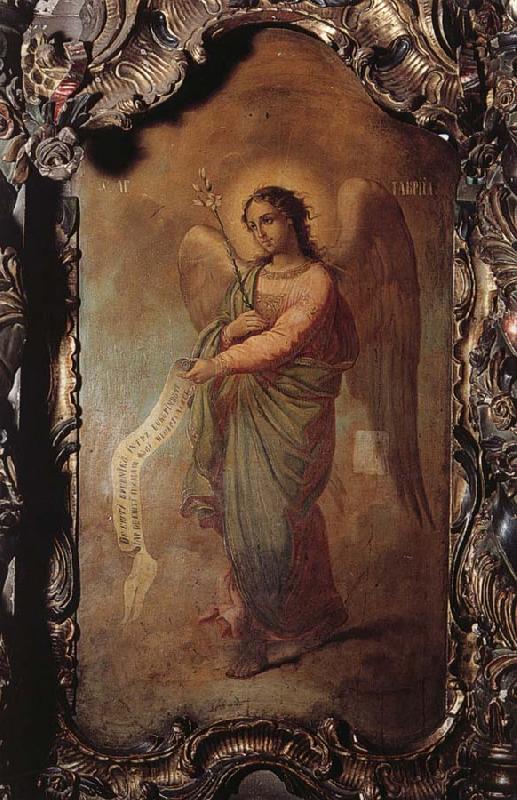 Nicolae Grigorescu Archangel Gabriel Sweden oil painting art